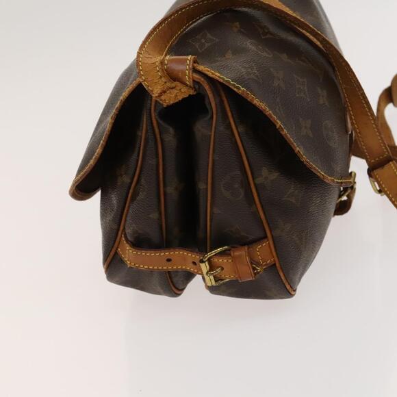 LOUIS VUITTON Monogram Saumur 30 Shoulder Bag M42256 - Picture 4 of 13